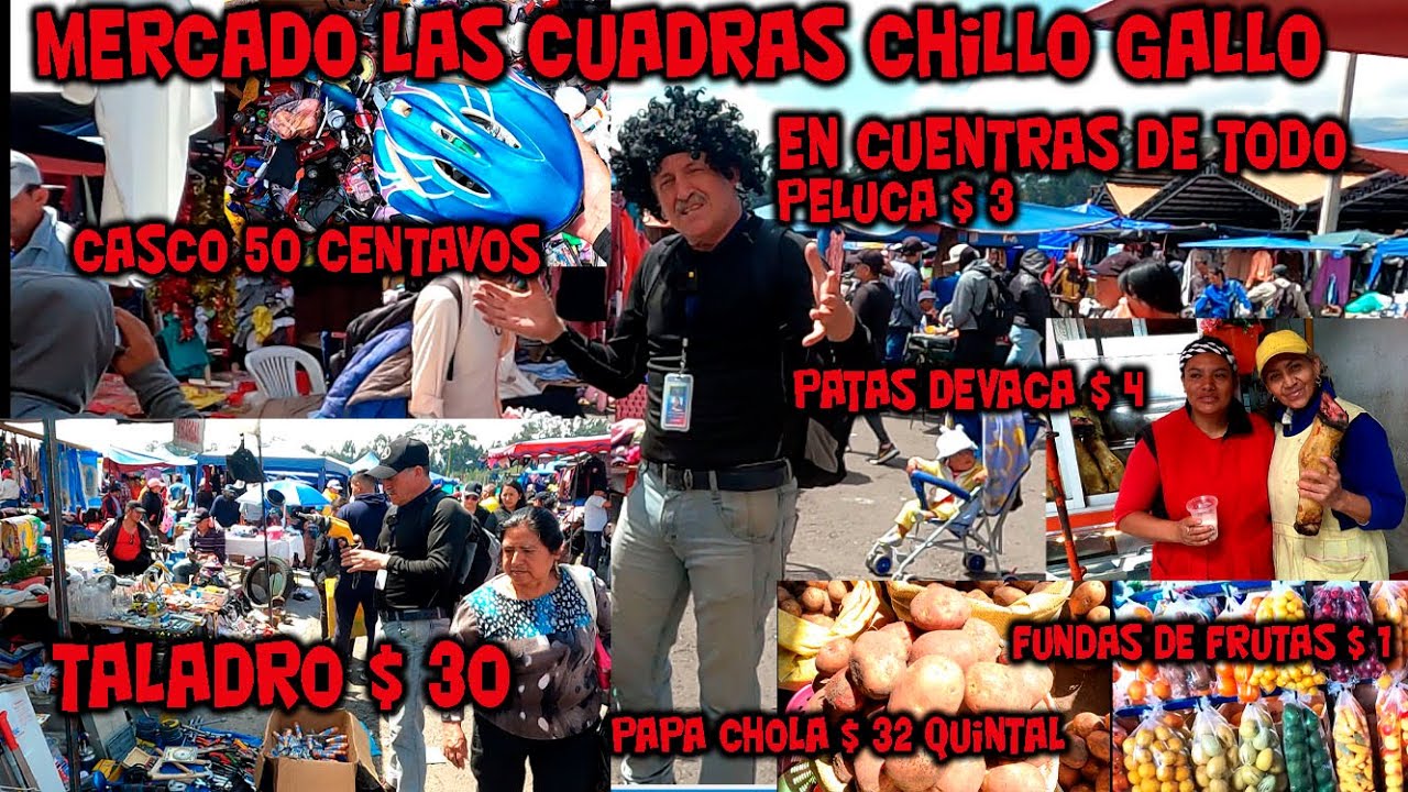 AQUI EN EL MERCADO LAS CUADRAS  TIENES TODO LO QUE   TU NESESITAS  DESDE 50 CENTAVOS