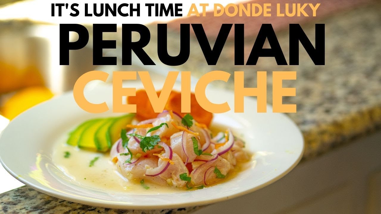 PERUVIAN GRANDMA COOKS JUICY PERUVIAN CEVICHE!
