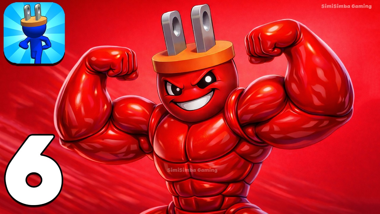 ⚡Plug Head Race Gameplay Walkthrough Part 6 – Charge Up, Run & Win (Android,iOS)