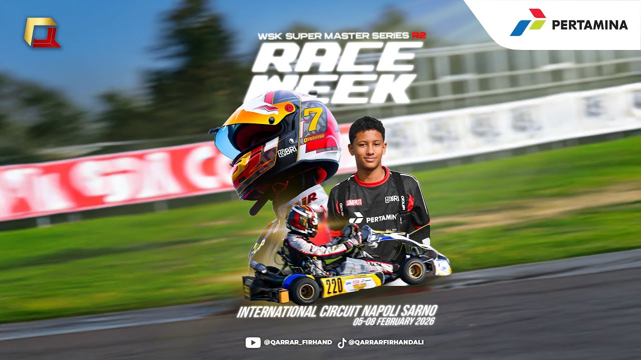 WSK SUPER MASTER SERIES RD 2 - SARNO - FREE PRACTICE S2 FRIDAY