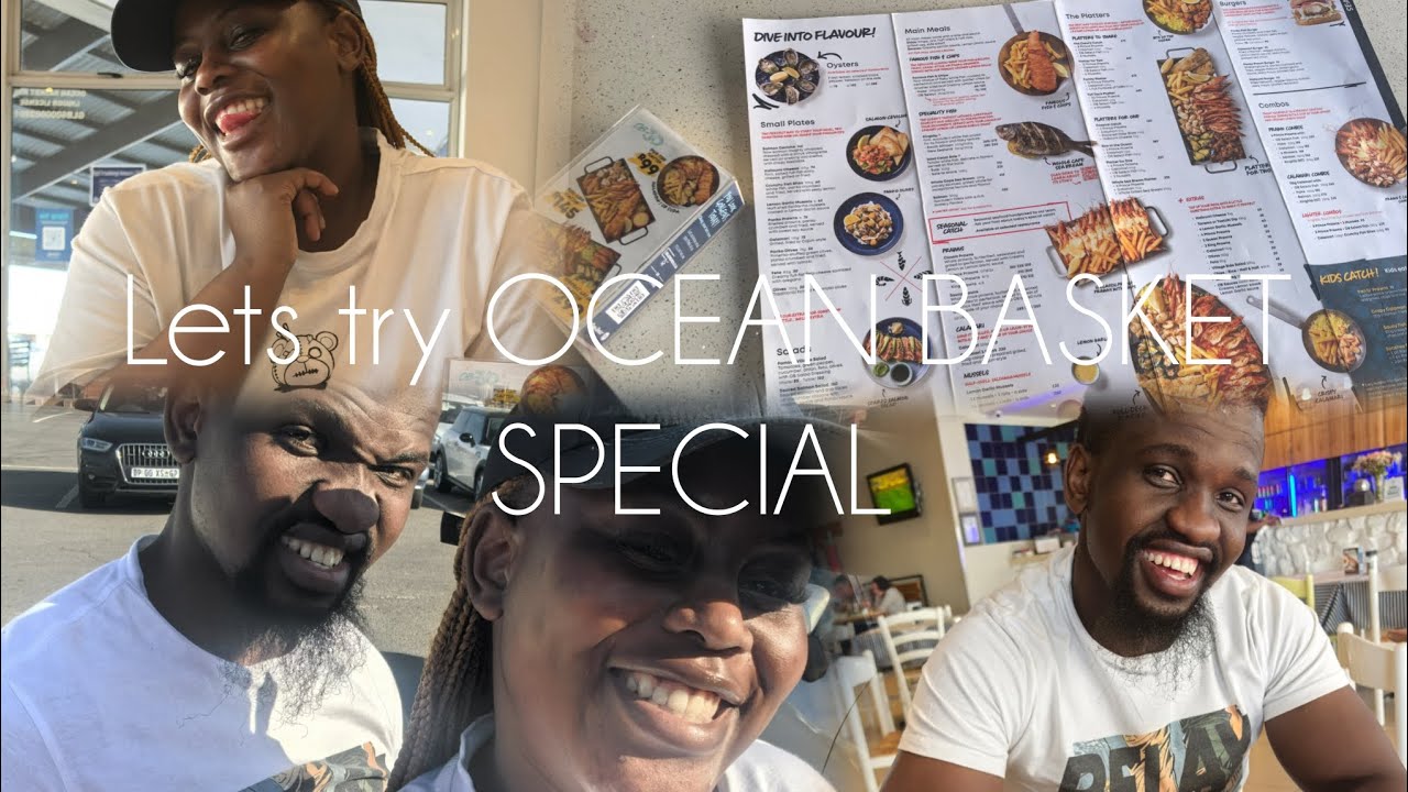First time eating seafood//lets review the OCEAN BASKET special#southafricanyoutuber🇿🇦