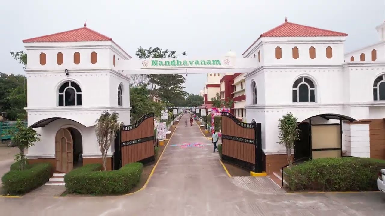 Arial View Nandhavanam 2 - Elders Care Facility - Kanchipuram - Old Age Assisted Living Facility