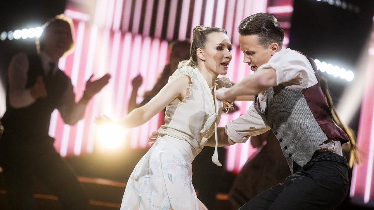 Paula ir Gedvinas - Rokenrolas | Šok su žvaigžde | Pusfinalis
