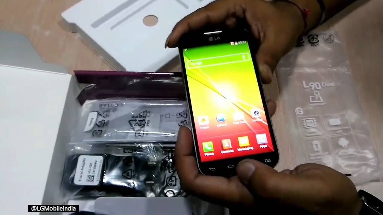 LG L90 Unboxing Video [D410]