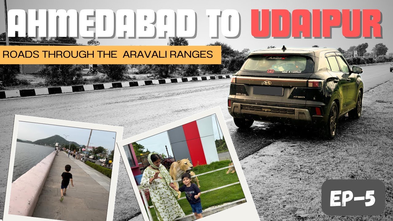 Ahmedabad to Udaipur Roadtrip: Monsoon Adventure on Indian Highways