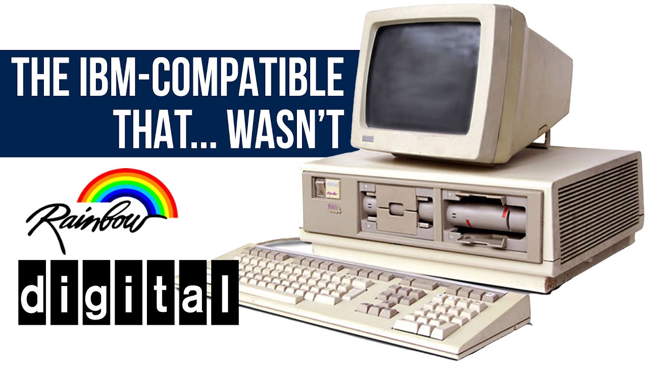 The Rainbow 100... better than an original IBM PC!