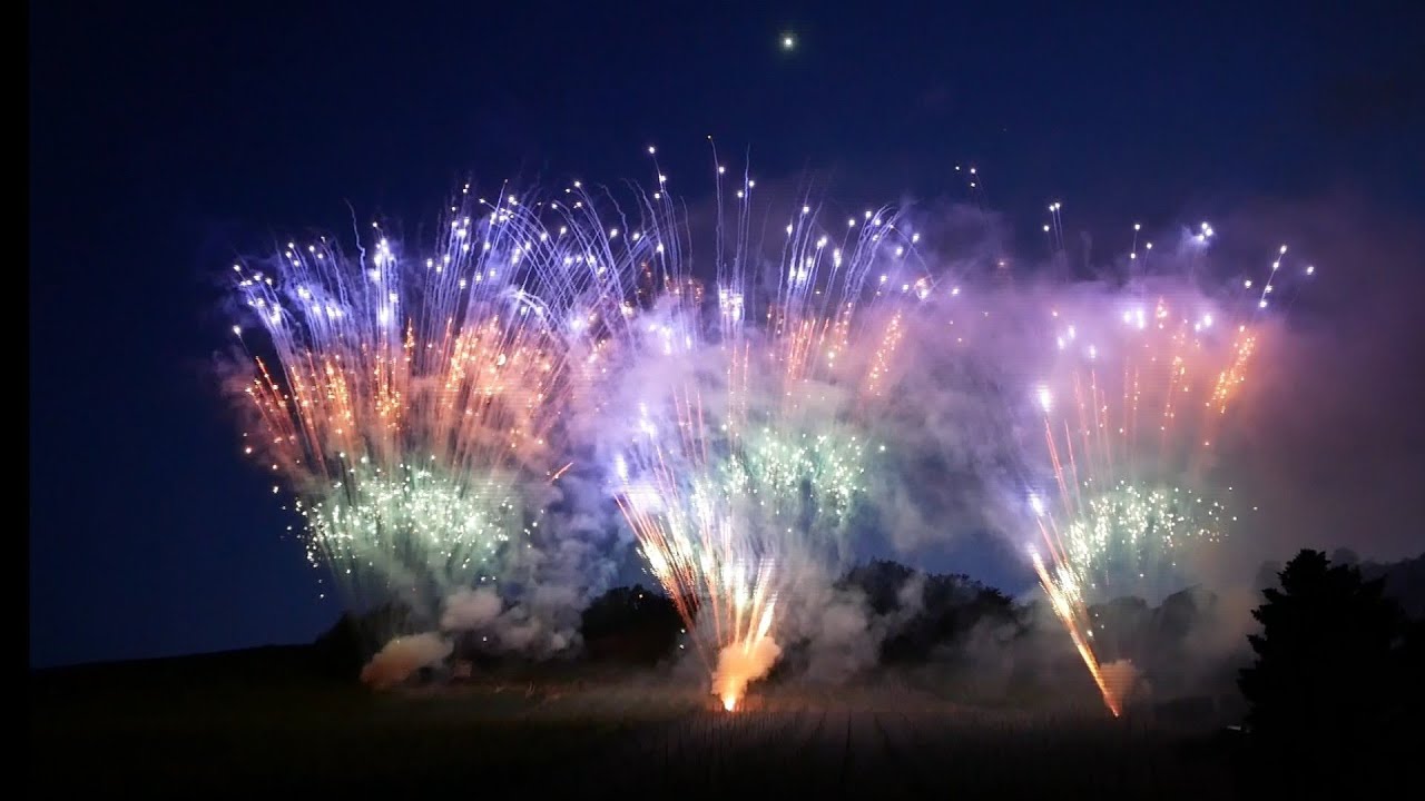 Feuerwerk Weinfest Zell, Mosel, 2023