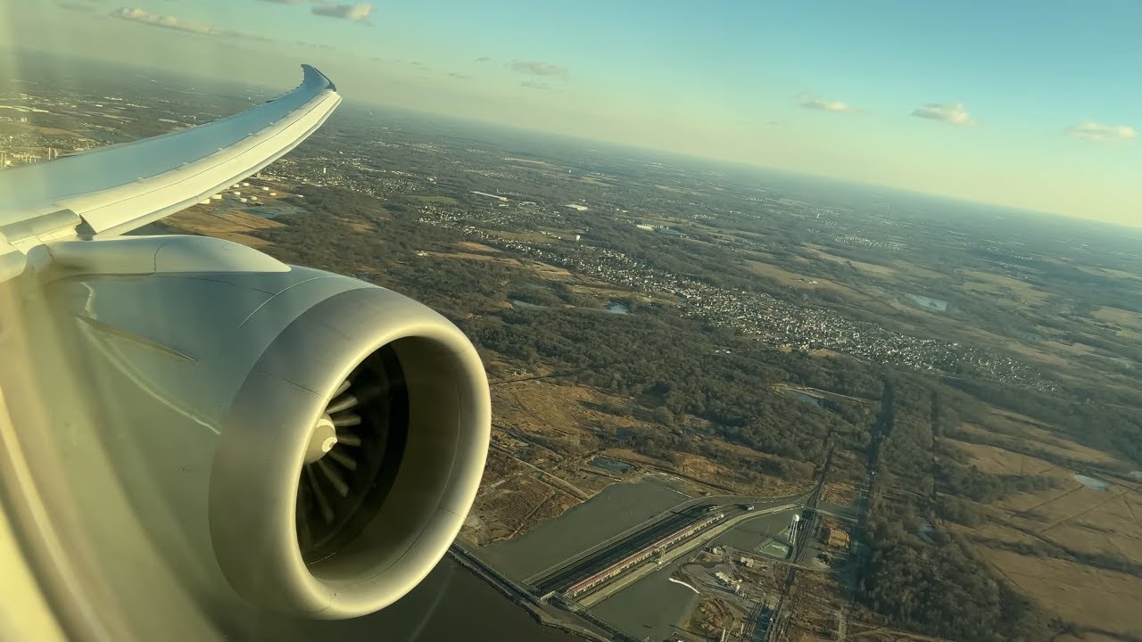 Fantastic American 787-8 Engine Start, Taxi, Takeoff | Philadelphia PHL