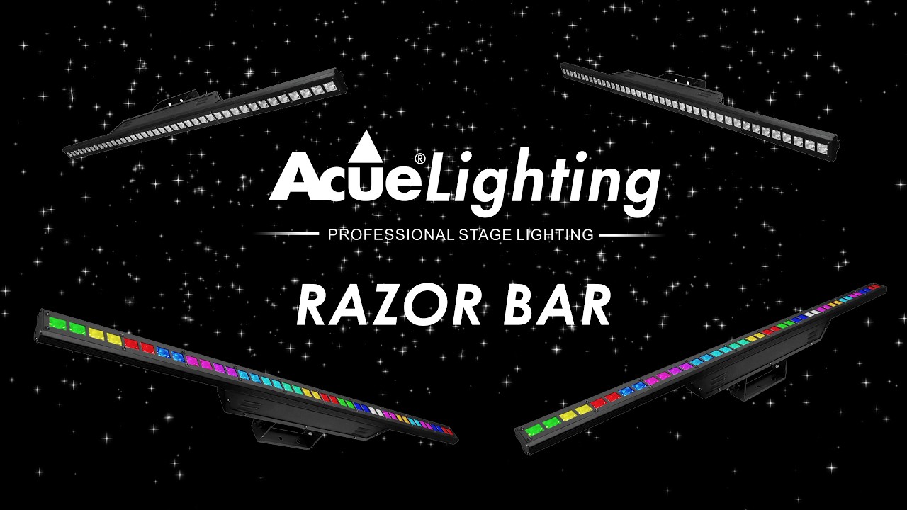 Acue Lighting Razor Bar Video Demo