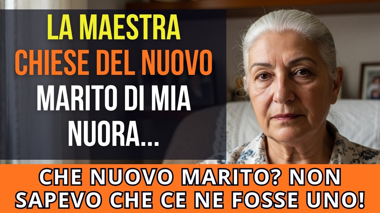 Ho Preso Mio Nipote e la Maestra Svelò il Segreto sul Nuovo Marito di Mia Nuora… Sono Entrata