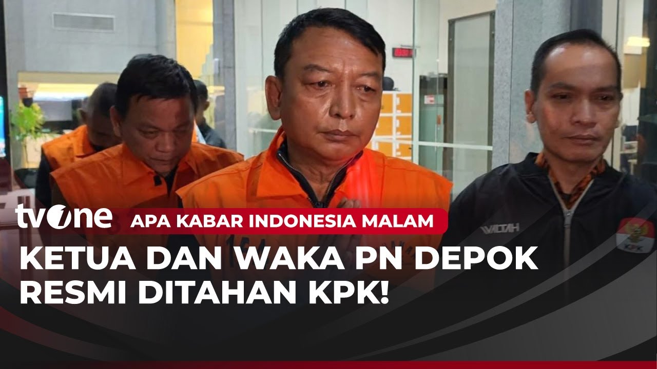 KPK Resmi Tahan Ketua hingga Wakil Ketua PN Depok | AKIM tvOne