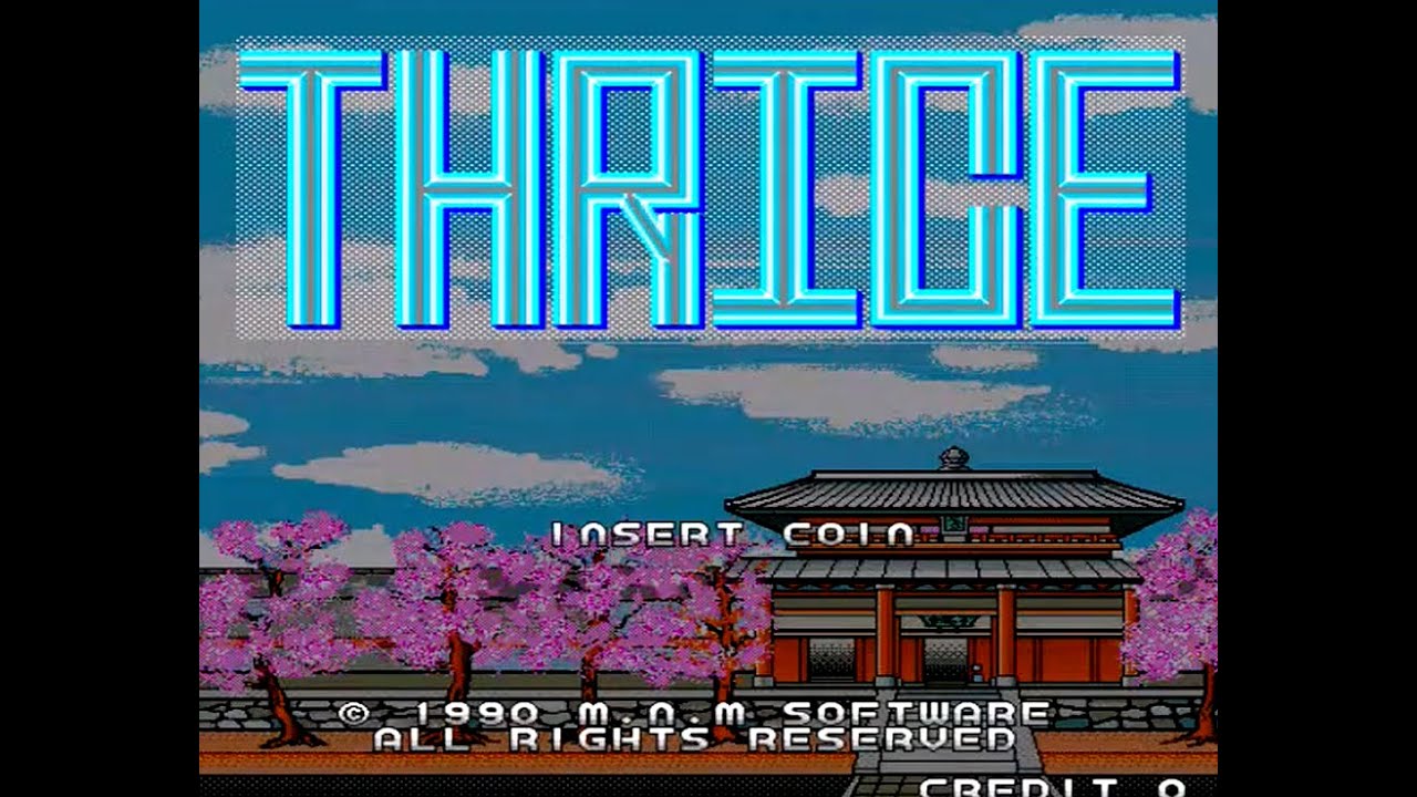 Thrice (X68000) – MAIN BGM MIDI Recording (Roland SC-88Pro) | スライス MIDI録音 (SC-88Pro)