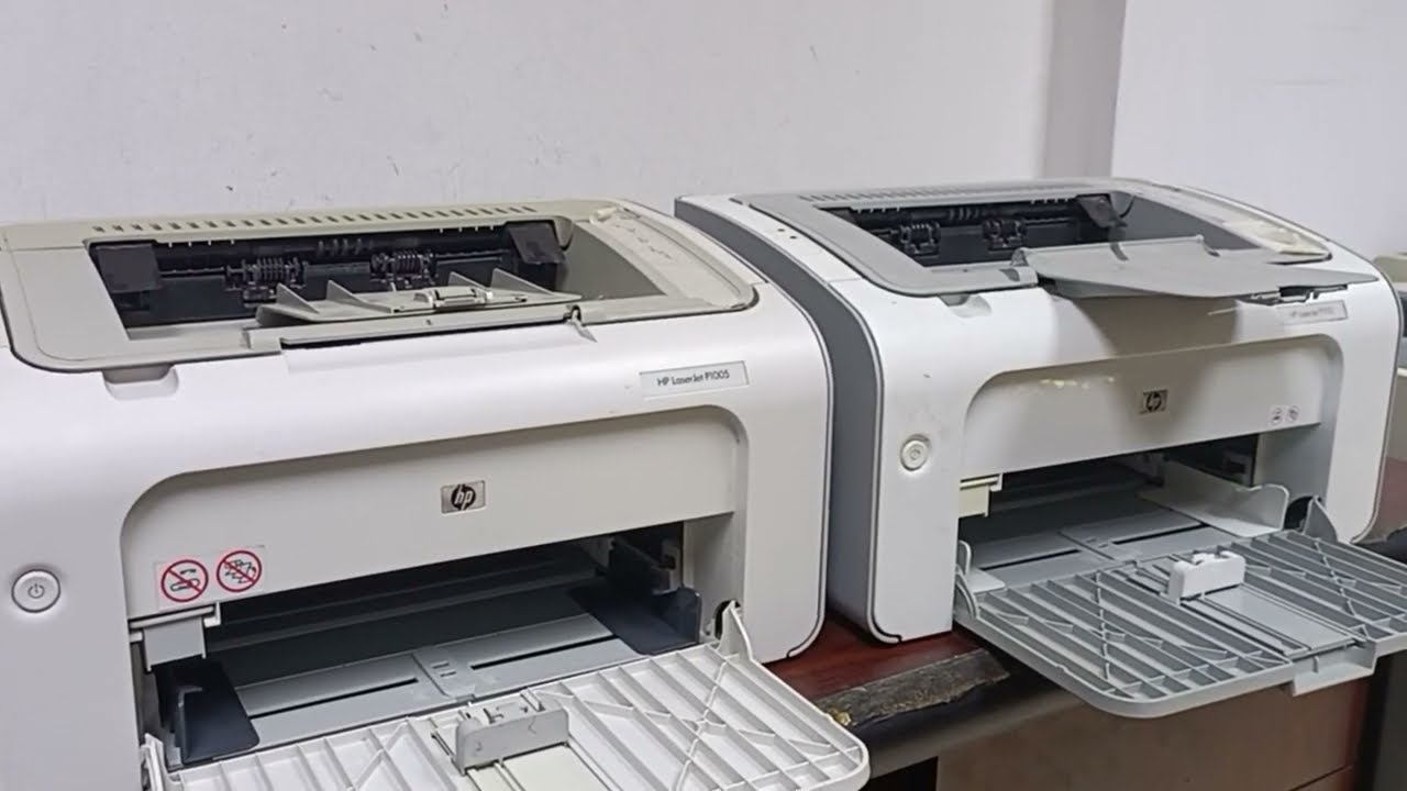 HP LaserJet P1005, P1102, etc صوت قوي ومشكلة بسيطة