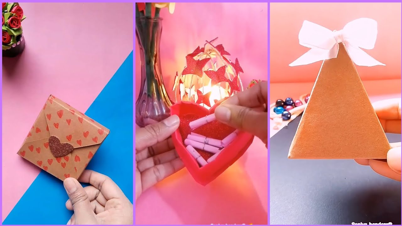 DIY Gift Box /How to make Gift Box? Easy  Paper  Craft idea 