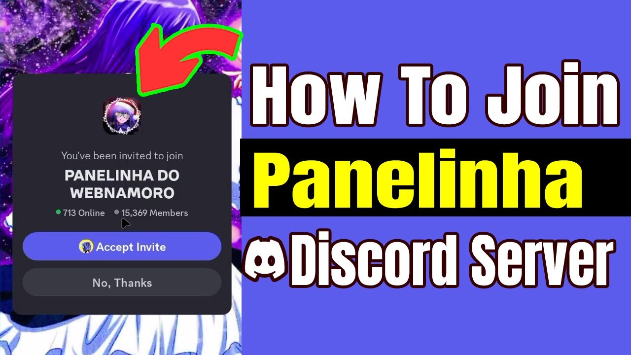 Как присоединиться к серверу Discord Panelinha