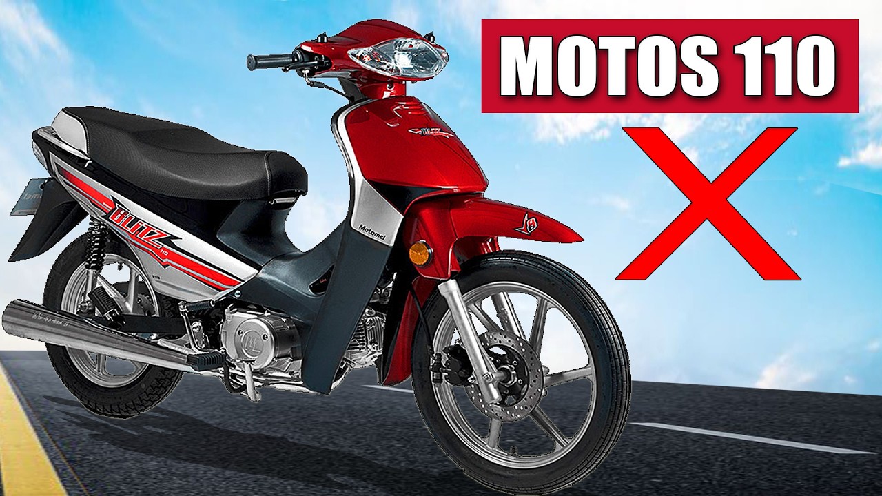MOTOS 110 del 1 al 10 en 2025 ¿CUAL ES LA MEJOR?