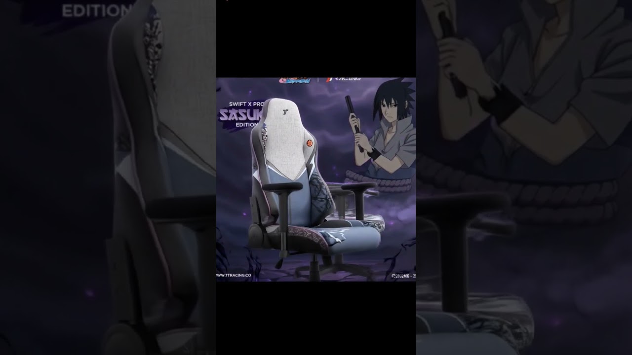 TTRacing Swift X Pro Sasuke Edition Gaming Chair  #sasuke #ttracing #susanoo #gamingchair