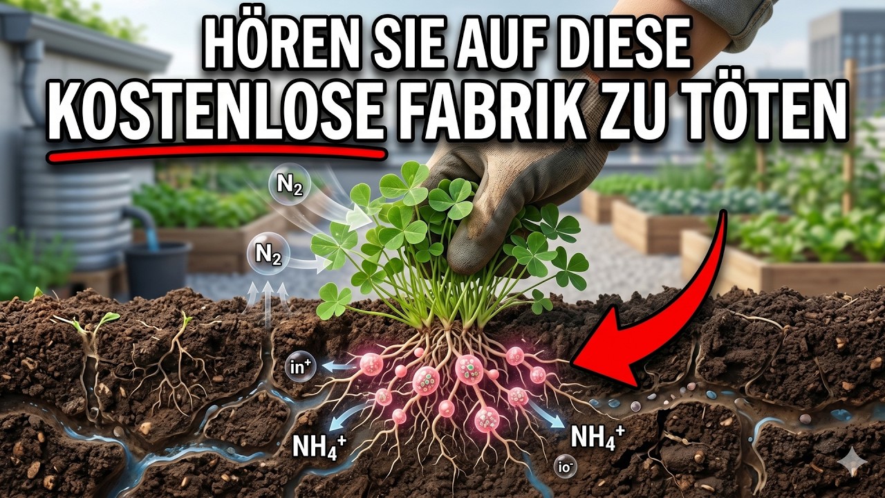 Du t&ouml;test jede woche diese pflanze die luft in unendlichen d&uuml;nger verwandelt ohne es zu wissen