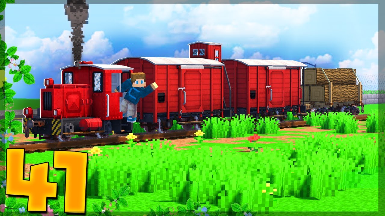 COMPREI UM NOVO TREM! / Fazendinha Automática 2 #41