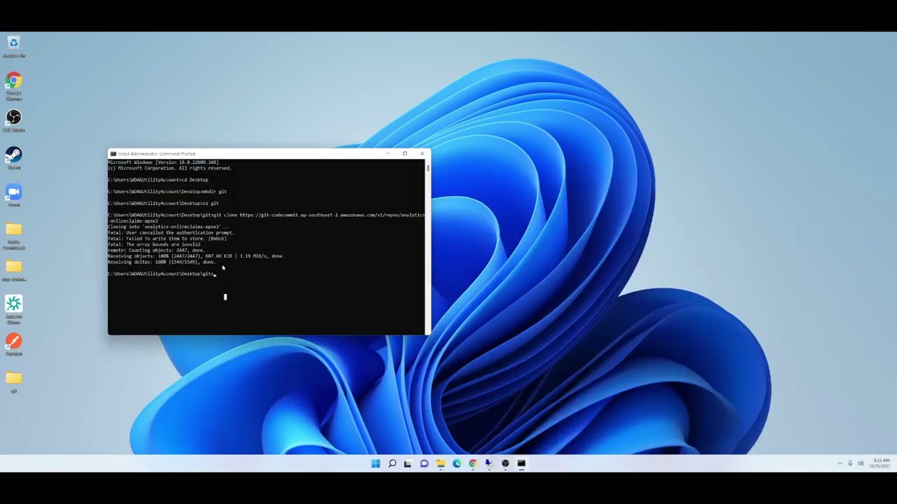 Git Basics  With CodeCommit, Clone, Branches, Pull Requests
