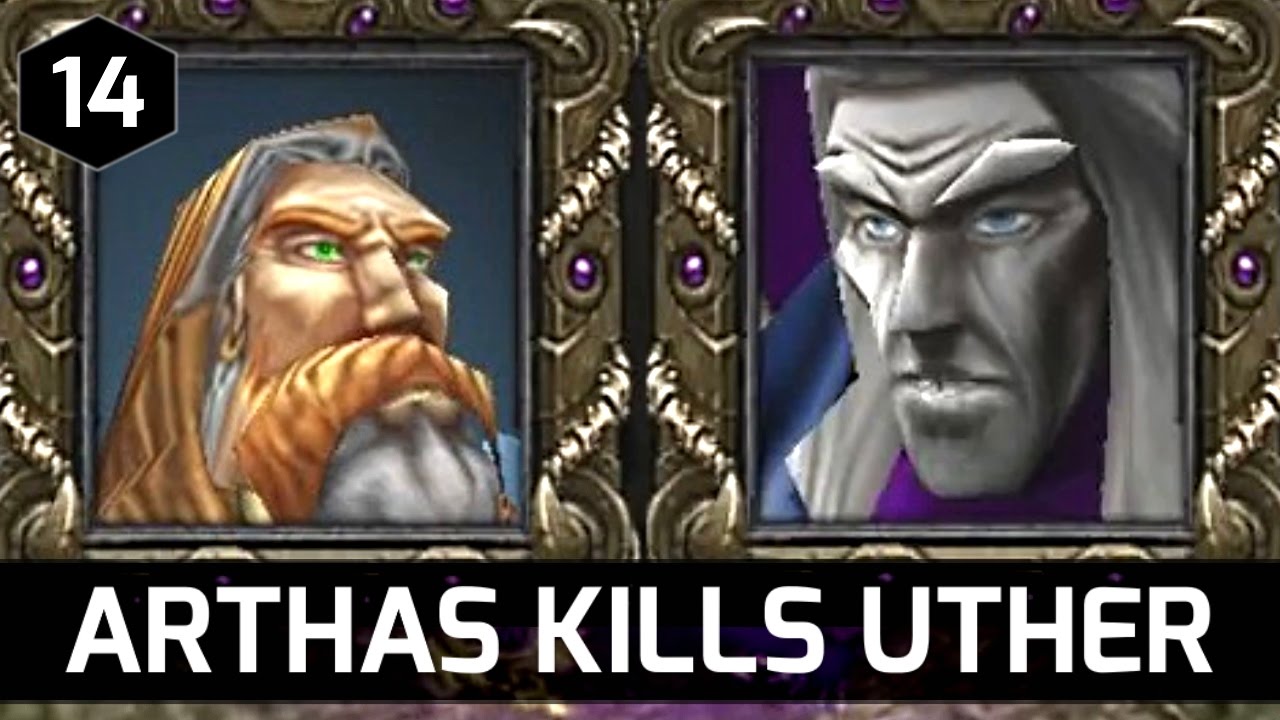 Warcraft 3 Story ► Arthas Kills Uther - Undead Campaign (Reign of Chaos)