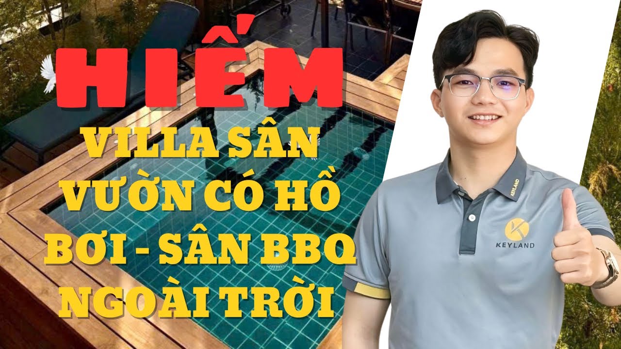 ✅ HIẾM - VILLA CÓ HỒ BƠI KẾT HỢP VIEW THUNG LŨNG ĐÈN SIÊU ĐẸP, NHÀ MỚI SRXD ĐÃ HOÀN CÔNG