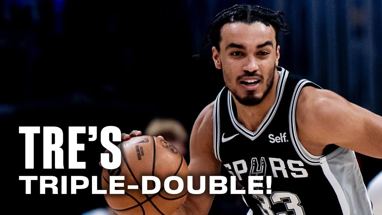 TRIPLE-DOUBLE NIGHT for Tre Jones vs Denver Nuggets | 4.2.2024