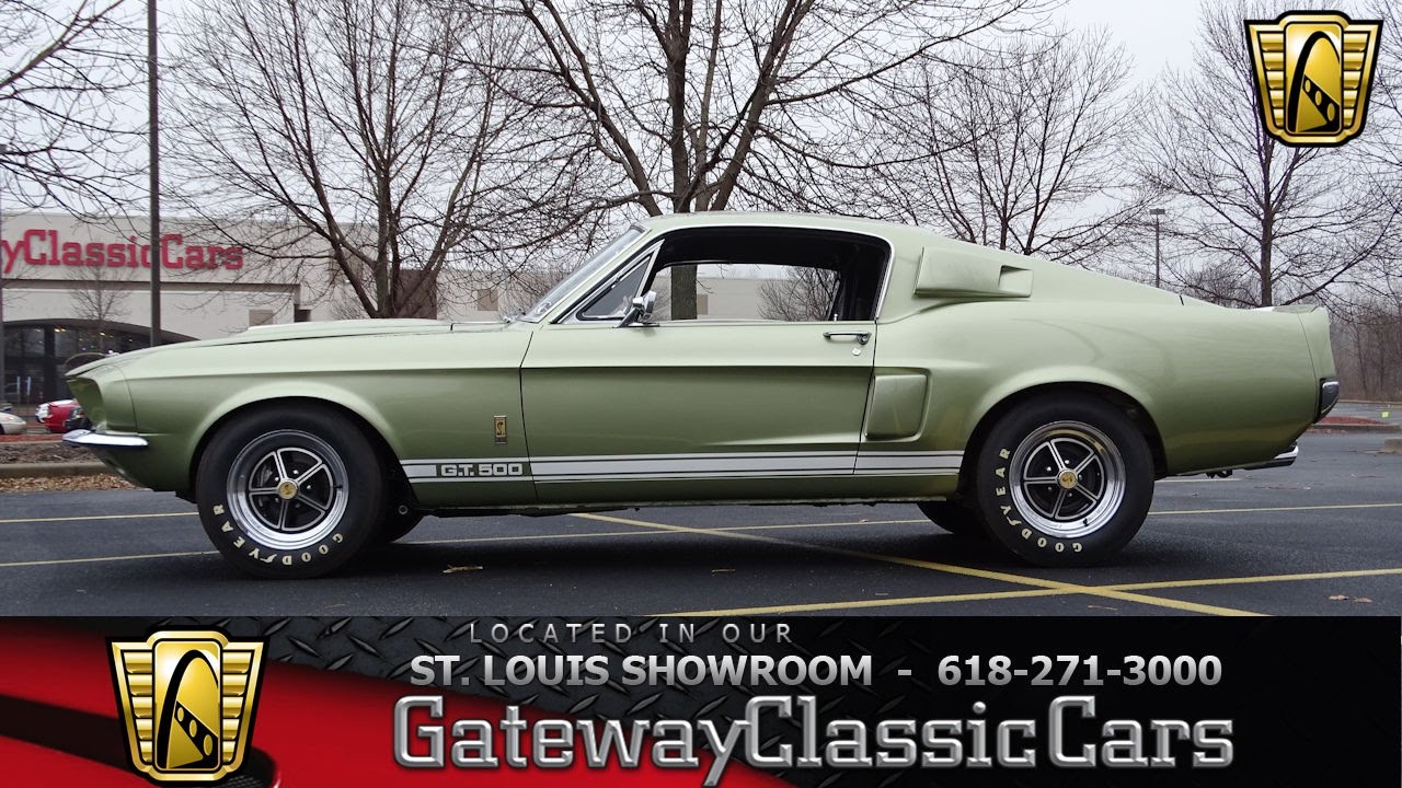 1967 Ford Mustang Shelby GT500 Stock #7174 Gateway Classic Cars St. Louis Showroom