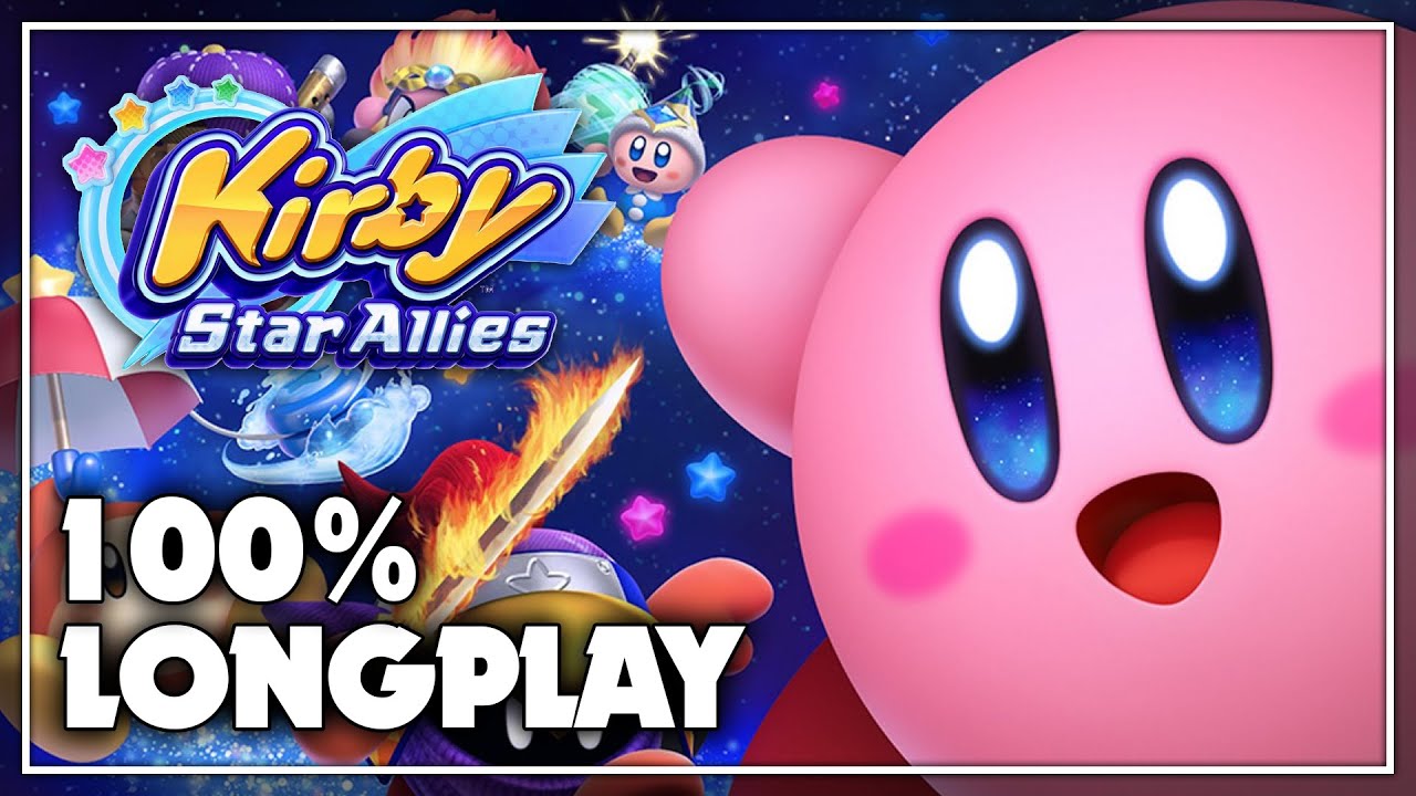 KIRBY STAR ALLIES - 100% LONGPLAY (JEU COMPLET)