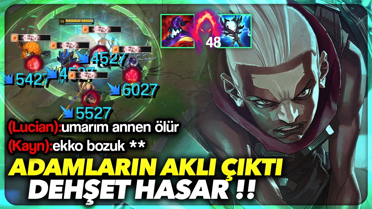 EKKO + ZLİEAN COMBOSU !! YÜRÜYEN BOMBA EFSANE HASAR !! NEYE UĞRADIKLARINI ŞAŞIRDILAR !!