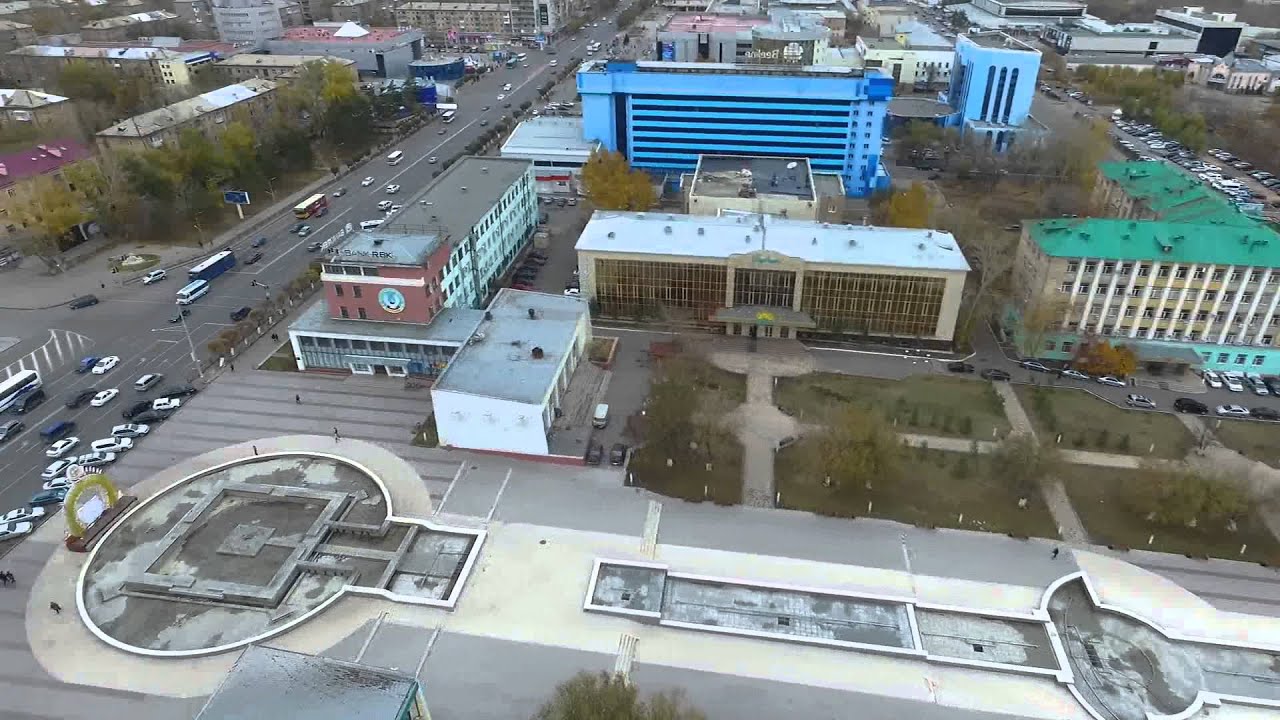 Квадрокоптер  Караганда  Полет на квадрокоптере  Район цума