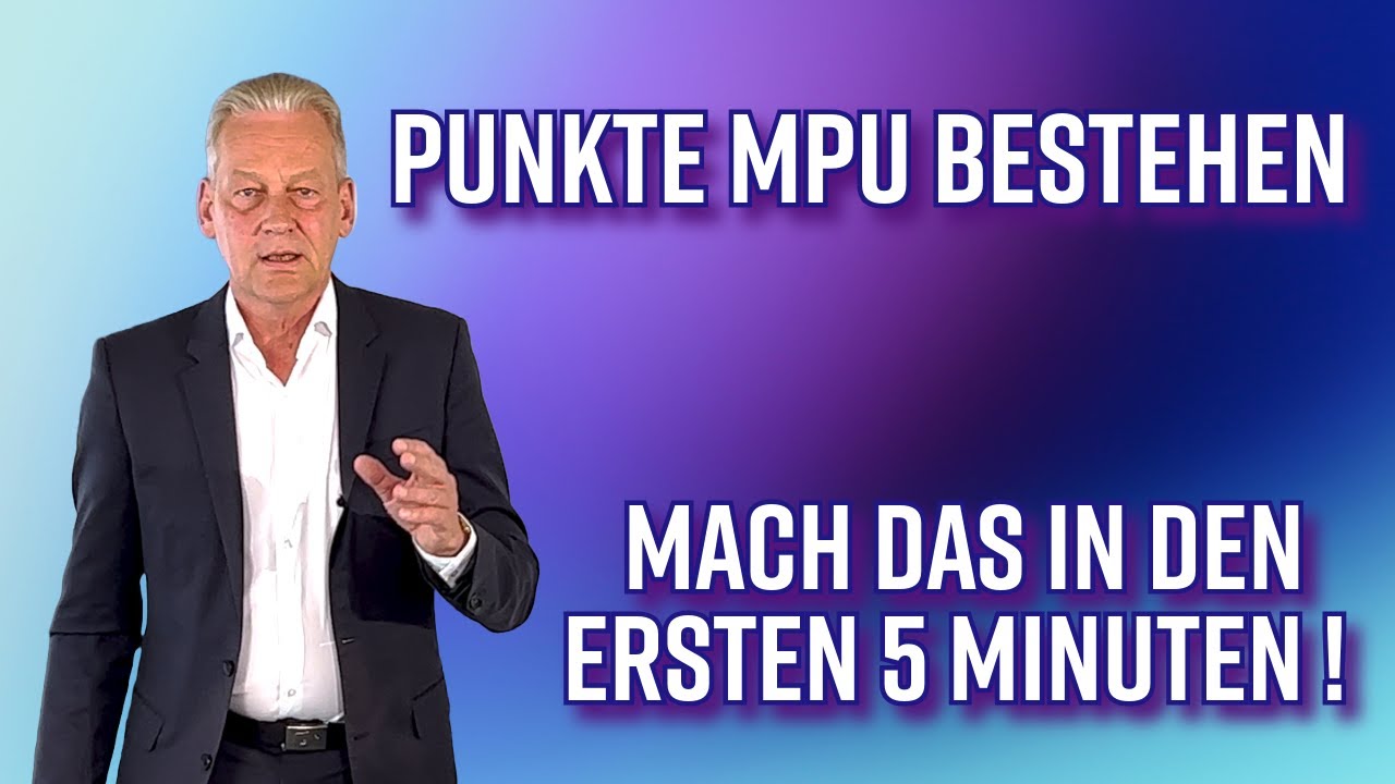 Programmiere das Gespr&auml;ch mit MPU Gutachtern auf Erfolg !