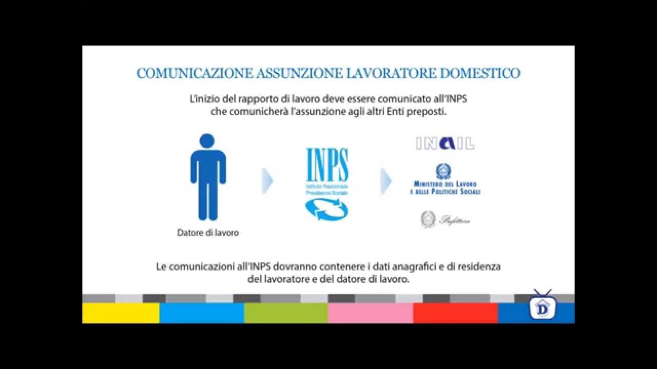 Colf e Badanti | Comunicazione assunzione all'INPS