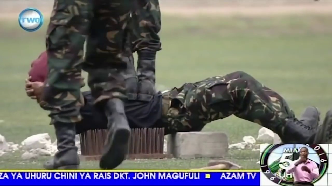 Makomando wa TZ wakipambana bila bunduki