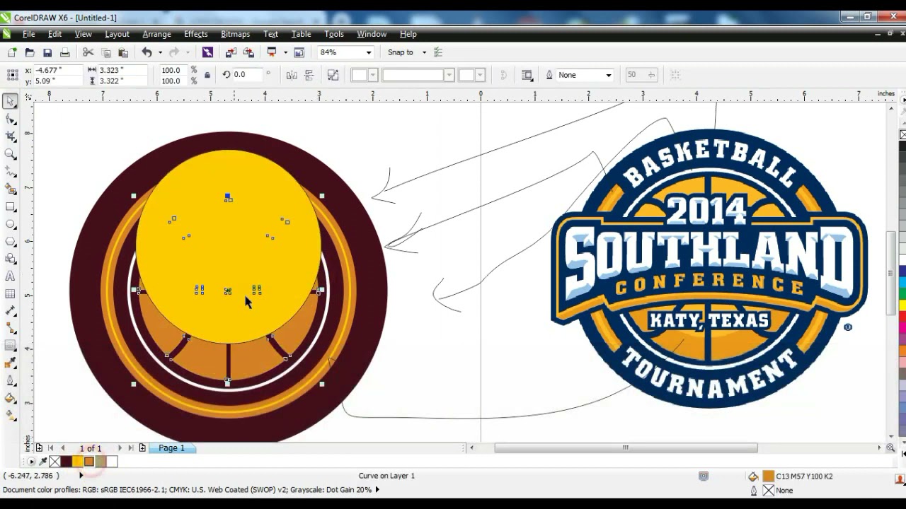 Coreldraw Logo Design Techniques for Everyone - Ahsan Sabri