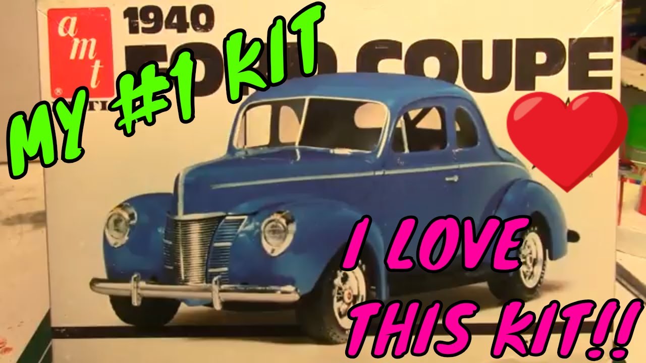 Luka's Kits #12 The Kit That is Most Dear To Me. The AMT 40 Ford Coupe