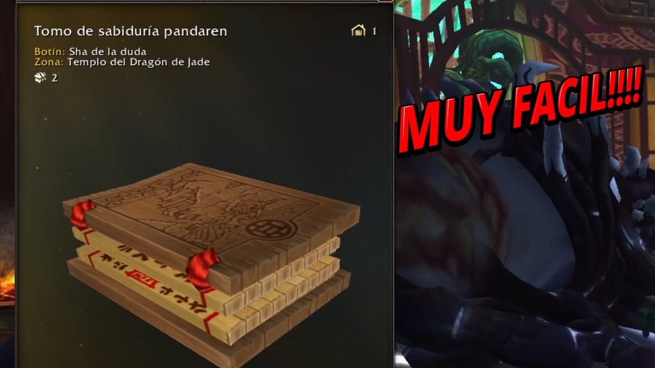 ⛩️World of Warcraft: Consigue el Tomo de sabiduría pandaren