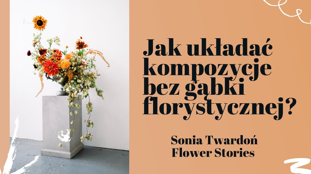 Ekoflorystyka - ekologiczne narzędzia florystyczne - Co zamiast gąbki- Sonia Twardoń Flower Stories