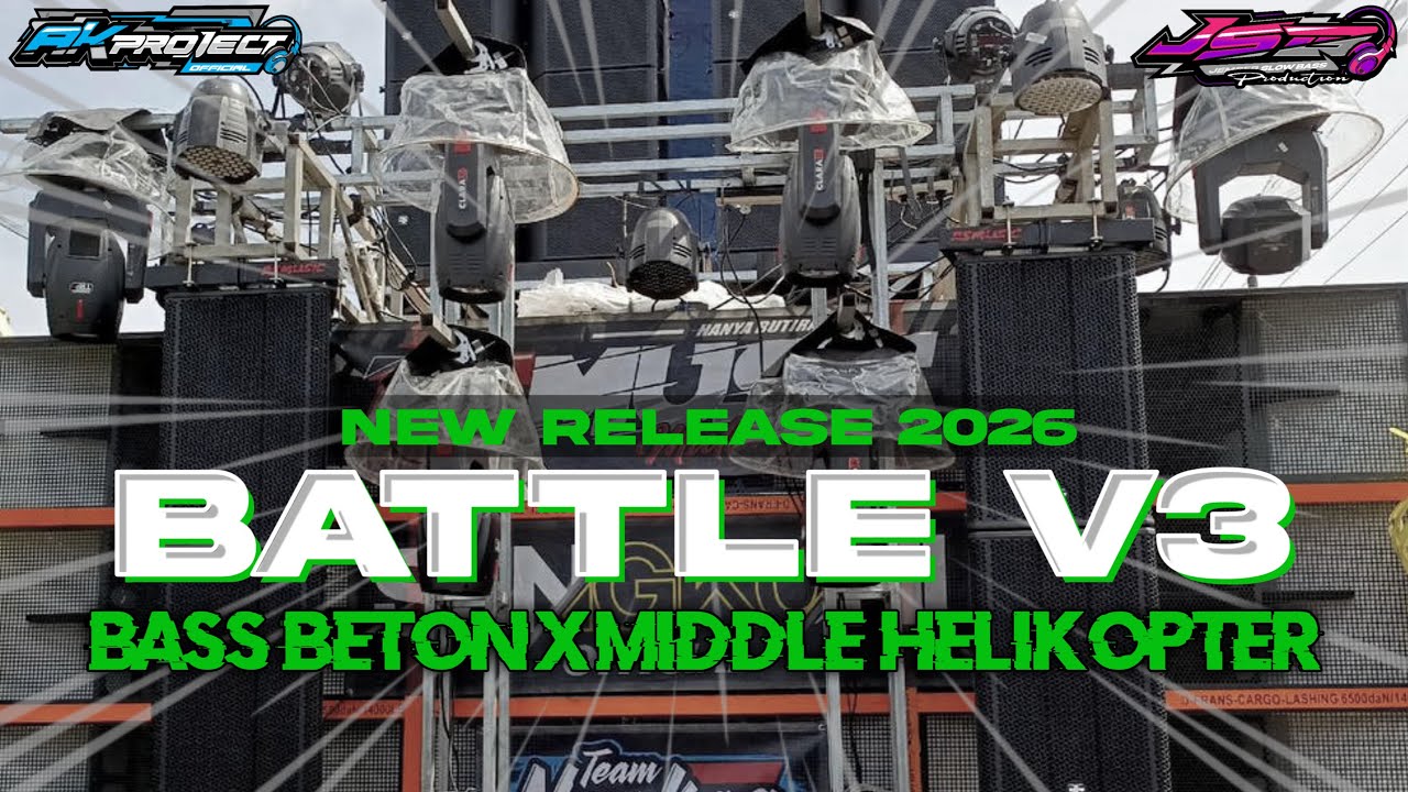 DJ BATTLE X MIDDLE HELIKOPTER COCOK BUAT CEK SOUND RAMADHAN HOREG | AK PROJECT OFFICIAL