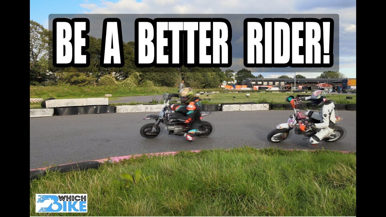 Improve your Motorcycle Technique with Fast Pit Bike Racing | A safer way to crash :)