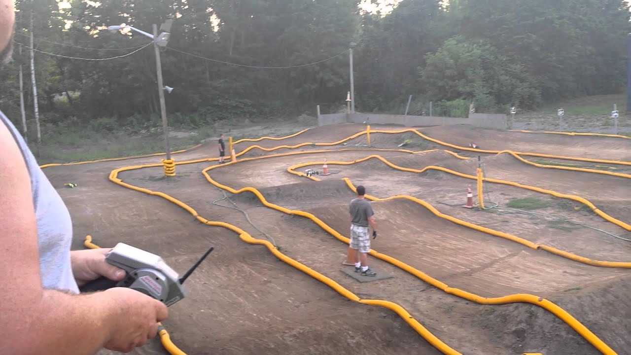 CRC RC raceway Rome ny 1/8 buggy. 6/28/14 losi 3.0