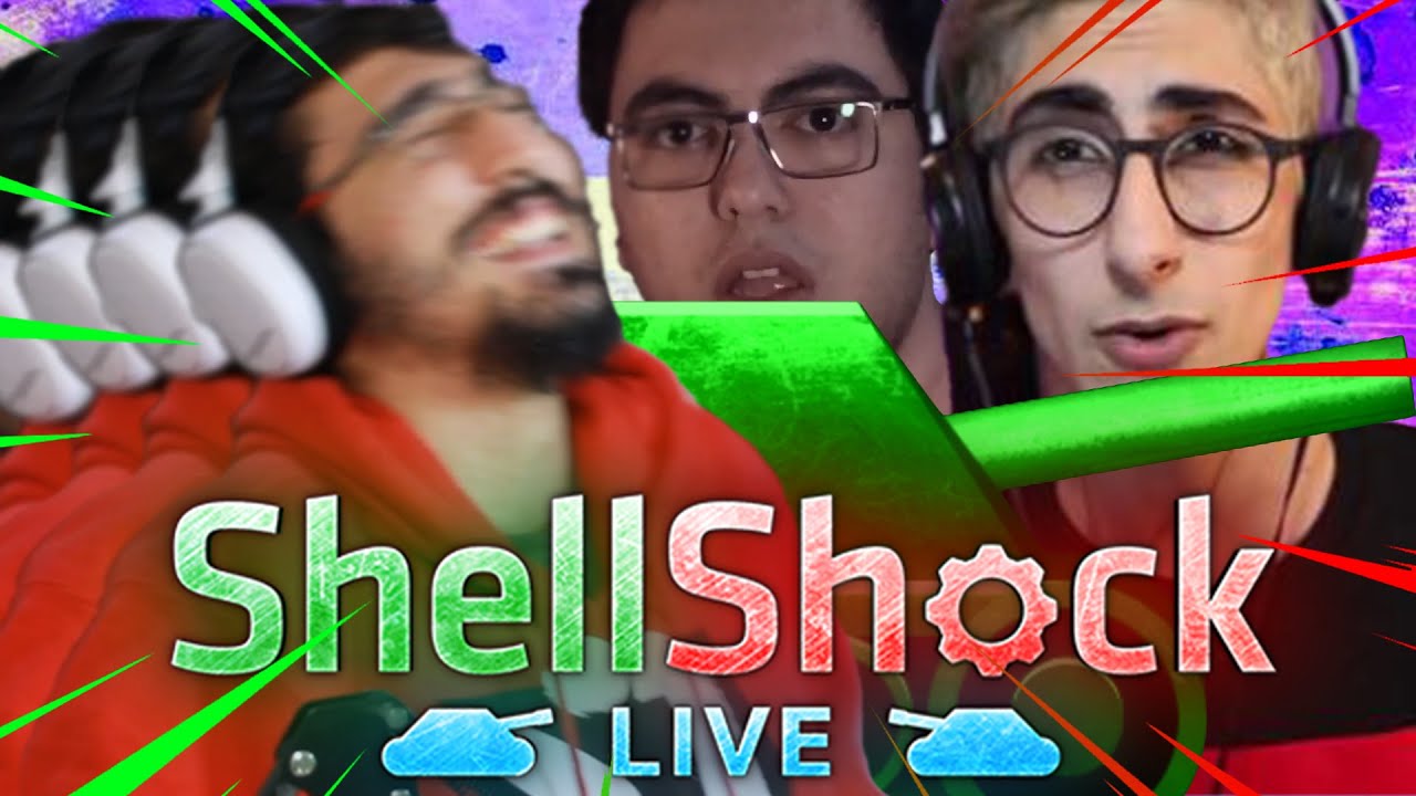 تانک بازی شرطی 😍ShellShock  BUT ON DRUG