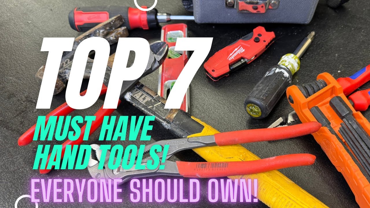 7 Must Have Hand Tools! #tools #diy #contractor