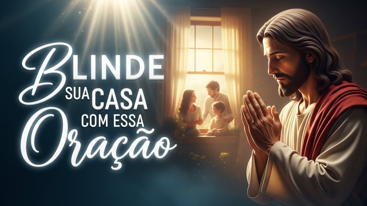 ORA&Ccedil;&Atilde;O PARA BLINDAR O LAR E PROTEGER A FAM&Iacute;LIA | REZE ANTES DE DORMIR