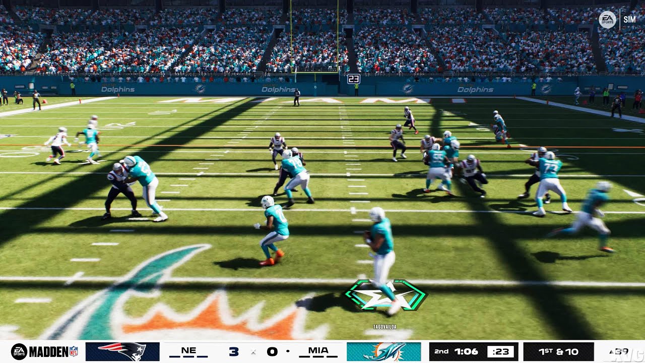 Madden NFL 26 - New England Patriots vs Miami Dolphins - Gameplay (PS5 UHD) [4K60FPS]