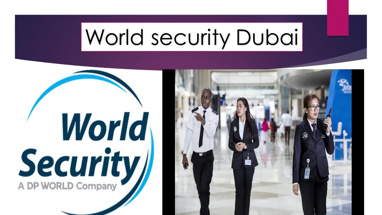 World security company information in UAE