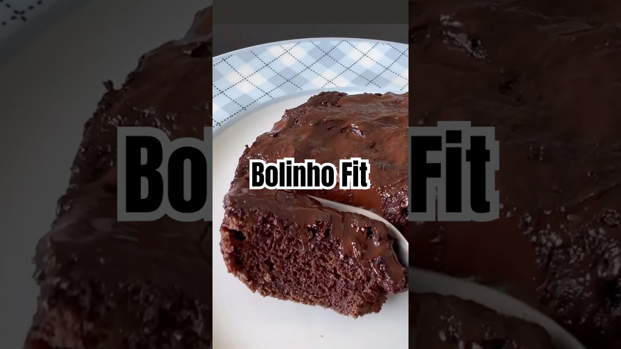 Bolinho Fit Chocolatudo poucas calorias! Sem farinha! #receitafit #bolodechocolate