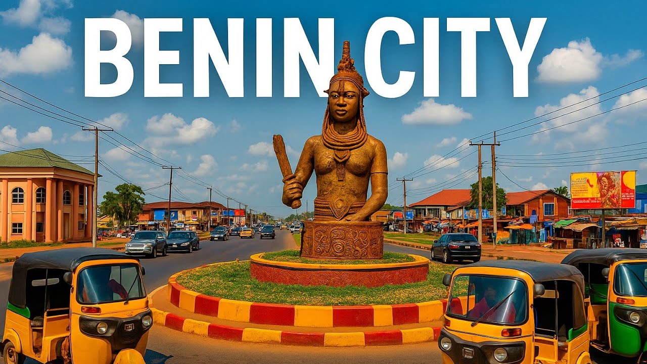 DRIVE AROUND BENIN CITY WITH ME| AIRPORT ROAD TO ESTATE GATE-IRHIRHI ROAD| BUSINESS TO DO IN BENIN
