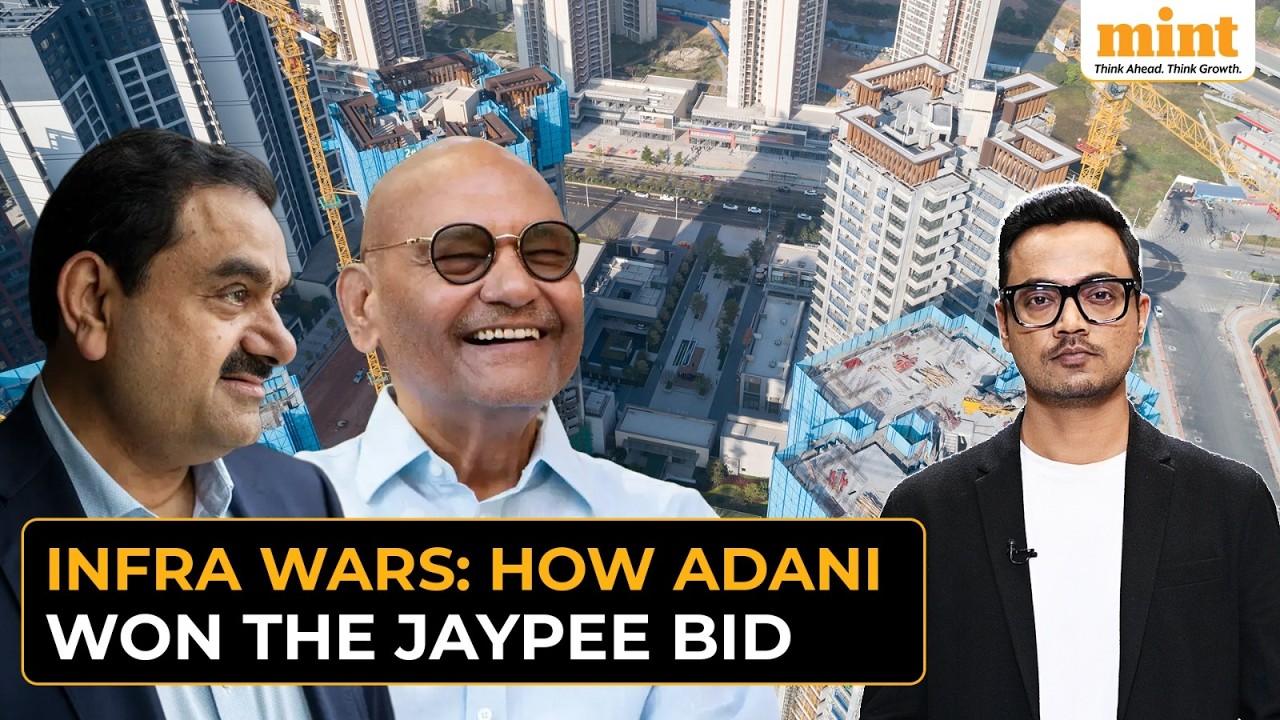 Крупная победа для Adani Group: компания обеспечила поглощение обанкротившейся Jaypee Group за 1,...