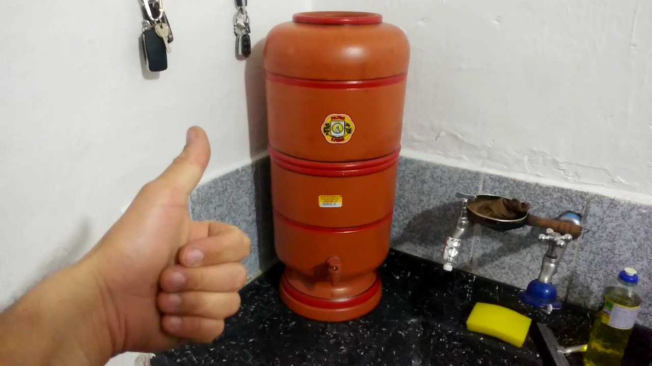 UNBOXING PARTE 2 Filtro De Barro São Pedro 20 Litros (10L+10L) Com 3 velas + 3 Boias MERCADO LIVRE